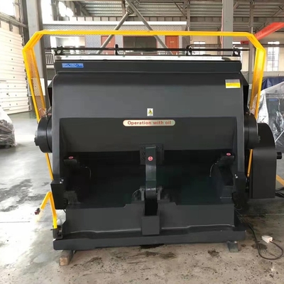 La máquina que arruga 1500 y que corta con tintas manual muere cortador para el manual de la máquina del cartón que corta con tintas de cuero