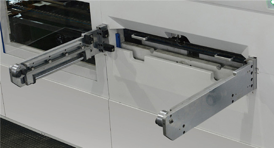 Máquina que corta con tintas plana del cartón acanalado que arruga