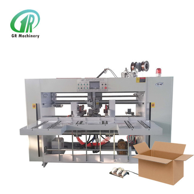 Semiauto acanaló la cartulina que hacía máquina la caja acanalada máquina automática