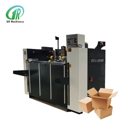 Máquina de costura de la caja automática serva del cartón del doble de Mitsubishi para la fabricación de cajas de papel