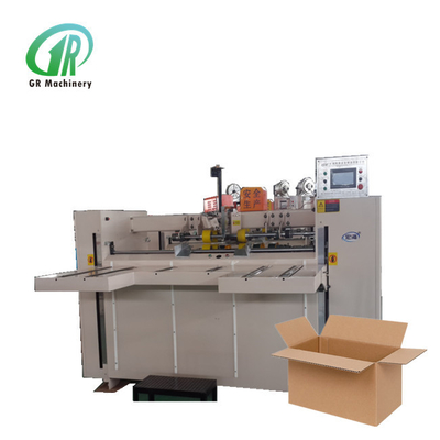 grapadora de costura de la máquina de la caja del cartón de 380V 50HZ para sujetar con grapa de la cartulina