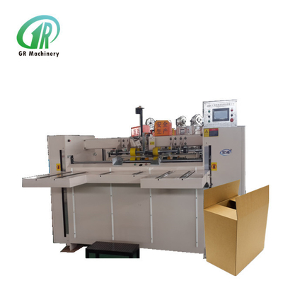 220V Kardus máquina de costura de la caja del cartón de 5 capas para la fabricación de cajas acanalada