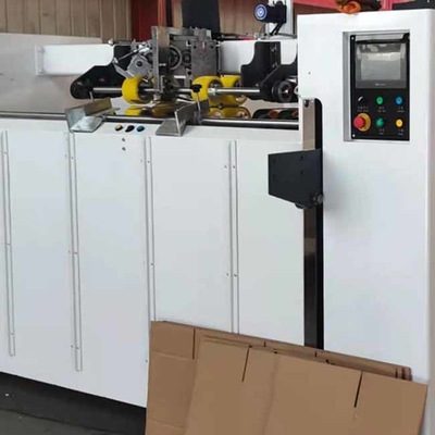 grapadora de costura de la máquina de la caja del cartón de 380V 50HZ para sujetar con grapa de la cartulina