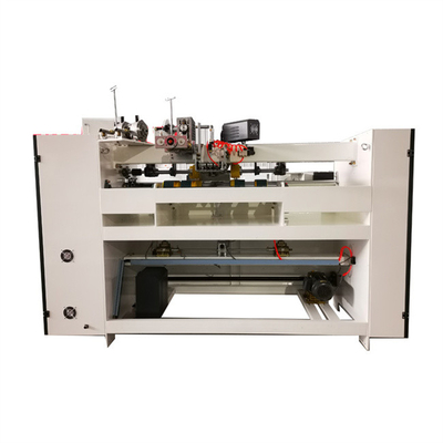 Máquina de costura de la cartulina de la caja semi automática del cartón 3 capas