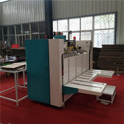 Máquina de costura de la cartulina de la caja semi automática del cartón 3 capas