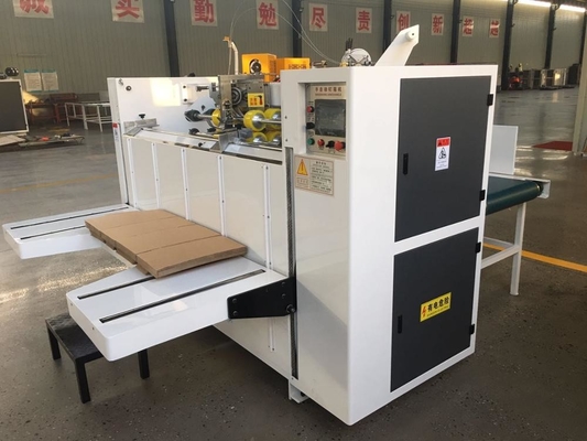 Máquina de costura de la caja del cartón de la mano de GERUN segundo para acanalar la fabricación de la hoja