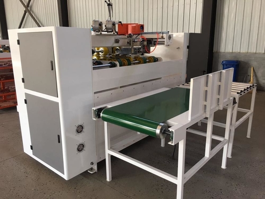 Máquina de costura de la caja del cartón de la mano de GERUN segundo para acanalar la fabricación de la hoja