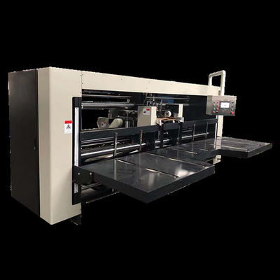 Máquina de costura semi auto acanalada de la grapadora de la caja de la cartulina