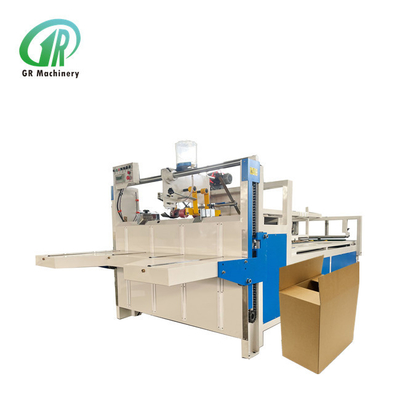 Máquina automática de pegamento de carpetas de cartón corrugado 400 mm Tamaño mínimo Máxima longitud de pegamento 1000 mm