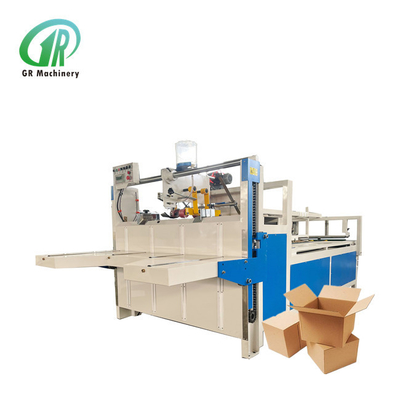 0.6Mpa acanaló la máquina de Gluer de la carpeta del cartón para la fabricación de cajas del cartón