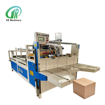 máquina 1200m m Max Gluing Length de Gluer de la carpeta de 50m m Min Gluing Width Corrugated Carton 150m m Min Gluing Length