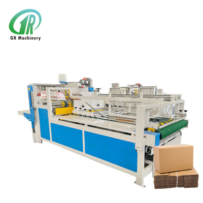 máquina de Gluer de la carpeta de 50m m Min. Corrugated Carton para el pegado profesional del cartón