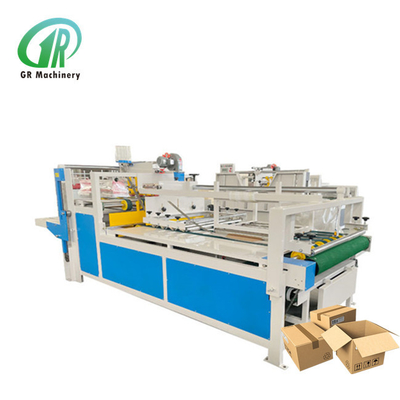 Voltaje mínimo semi automático 1200m m Max. Gluing Length del grueso de papel 380V/220V de Gluer 2m m