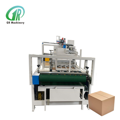 Carpeta semi automática Gluer 2m m Min Paper Thickness del PLC