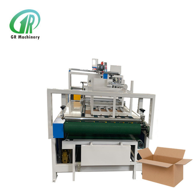 máquina de Gluer de la carpeta de 340m m Min Paper Width Corrugated Carton