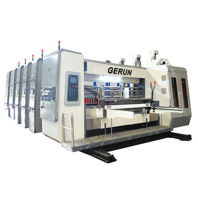 exactitud acanalada de la impresora de Flexo del cartón de la anchura de 900-1600m m ±0.1mm