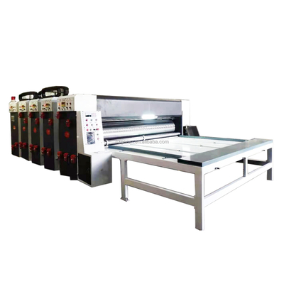 exactitud acanalada de la impresora de Flexo del cartón de la anchura de 900-1600m m ±0.1mm