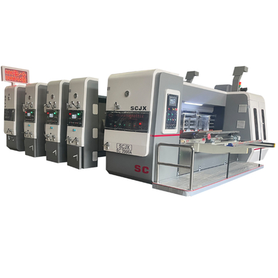 Diámetro acanalado φ300-φ530mm del cilindro de la placa de la impresora de Flexo del cartón de 1-6 colores