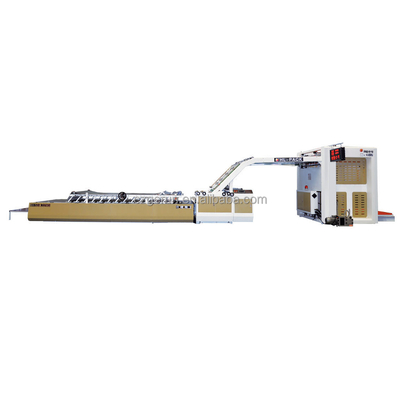 Máquina acanalada de la fabricación de cajas de la laminación de la caja/velocidad/maquinaria de la cartulina acanalada