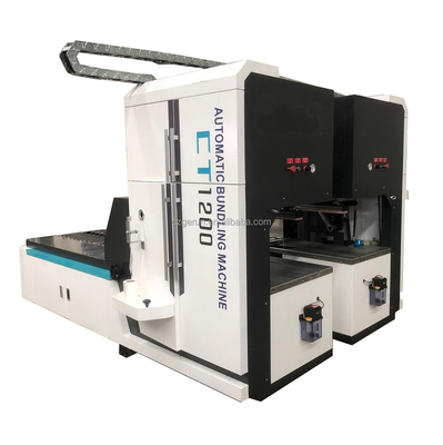 Caja del cartón que ata con correa la máquina/la velocidad automática