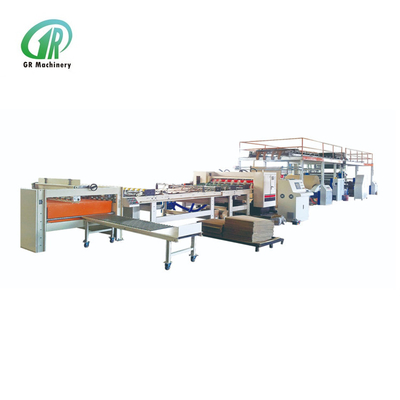 Línea de producción de cartón corrugado de 5 capas de 2200 mm de alta velocidad