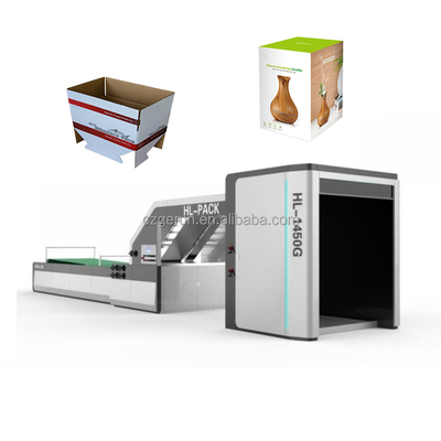 máquina 1200m m Max Sheet Size de 1300m m Max Feeding Size Flute Laminating
