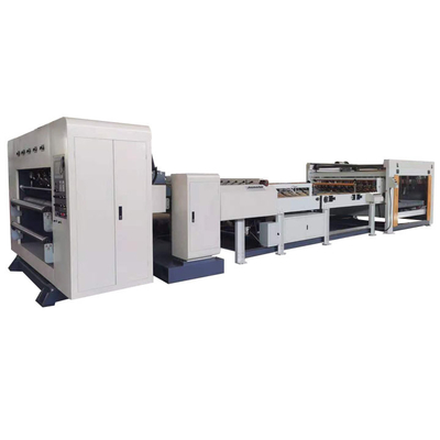 cadena de producción de la cartulina acanalada de 1800m m máquina del Facer doble para el papel