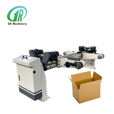 Línea de producción de cartón corrugado controlada por PLC Max Φ1500mm Diámetro del portapapel