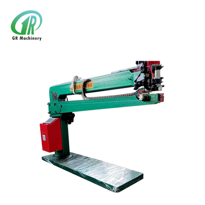 Máquina de costura de caja de cartón de doble servo cadena de acero inoxidable