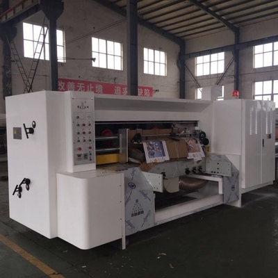 Tamaño máximo de la hoja 2500 mm Cartón corrugado Slotter Eficiencia del rendimiento