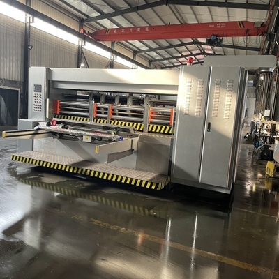 Máquina de ranura rotativa corrugada de alta velocidad Eficiente