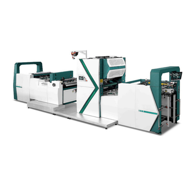 Máquina avanzada de laminación de flauta tamaño máximo de alimentación 1320 mm