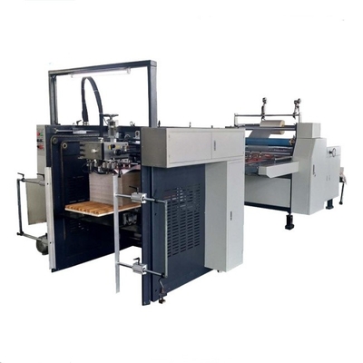 Ancho máximo 1200 mm Máquina laminadora automática de flauta para una longitud de laminación ilimitada