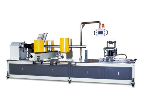 Tz-100 Cuatro cabezas Cnc máquina de fabricación de tubos de papel de cuchillo único