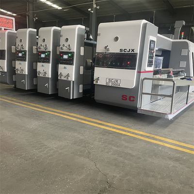 Máquina de impresión flexo de cartón corrugado de cilindro cromado con precisión ± 0,1 mm