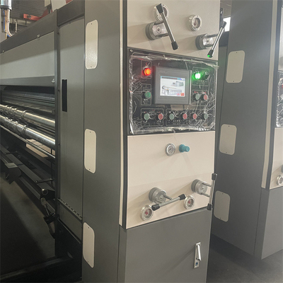 Flexo Folder Gluer con Anvil Slotter Informatizado para la Formación en la Fabricación de Cartón