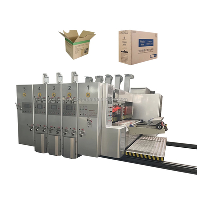 Caja de pizza máquina de corte corrugada de alta velocidad