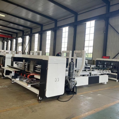 Jumbo tamaño cartón corrugado automático carpeta máquina de pegamento todo el ordenador ajustar