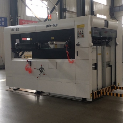 BMY-1500 Máquina semiautomática para cortar y descascar cartón corrugado