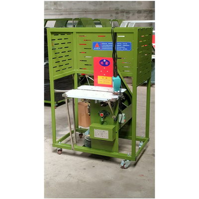 Máquina manual de fijación de cajas de cartón con doble control de servo