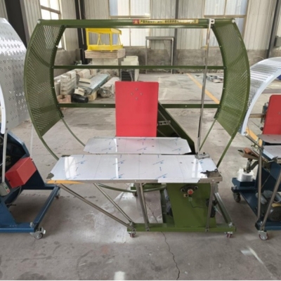 Máquina manual de fijación de cajas de cartón de embalaje único o doble