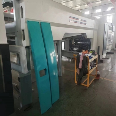 Flexo Impresión Plegable Máquina de pegamento Línea de producción de cartón Precisa y ordenada apilamiento