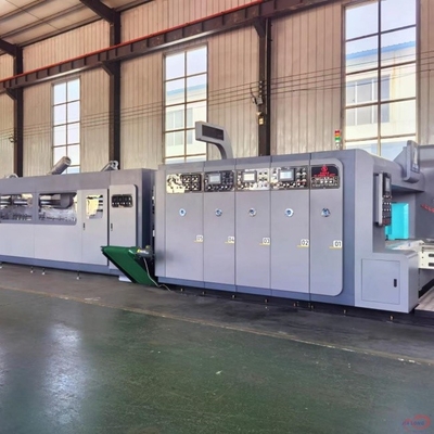Corrección de cajas de alta frecuencia FFG Flexo Impresión Plegable Gluer Máquina de fabricación de estuches