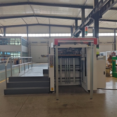 14.5-15.5T PLC controlado cartón corrugado caja de corte a presión 980mm de corte