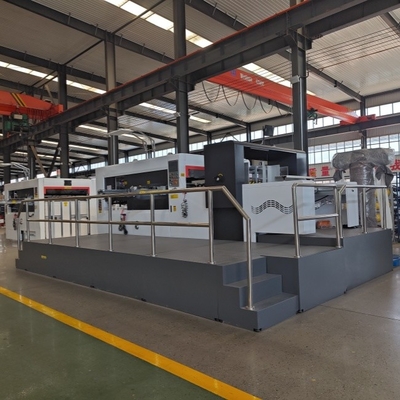 Máquina de corte a presión de alta precisión de 11 kW para cajas onduladas