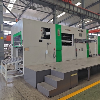 Máquina eléctrica de corte por inyección de cartón corrugado informatizado con agarre mínimo de 8 mm