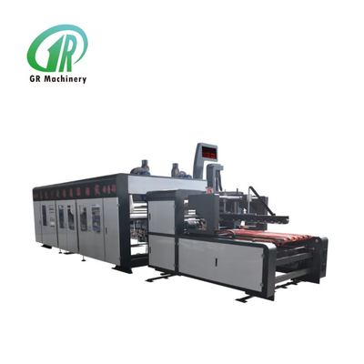 Precisa 2400 Flexo Folder Gluer Forma de cartón de cartón corrugado