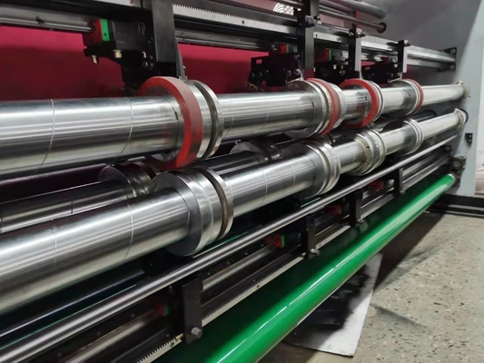Equipo de fabricación de la caja de cartón acanalado del color del OEM 5 que hace la planta