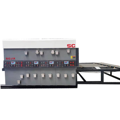 Alimentador acanalado flexográfico de la cadena de la impresora de Flexo del cartón de 50HZ Digitaces