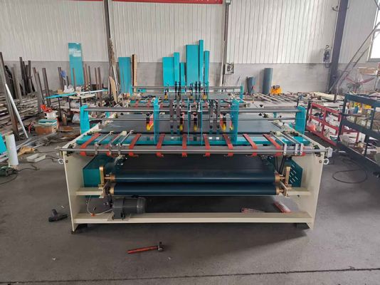 Máquina encoladora de cajas de cartón semiautomática modelo 2000